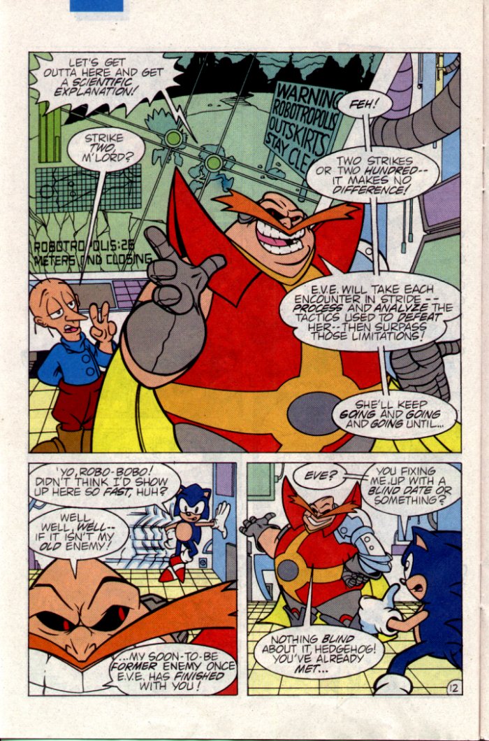 Sonic - Archie Adventure Series April 1995 Page 12